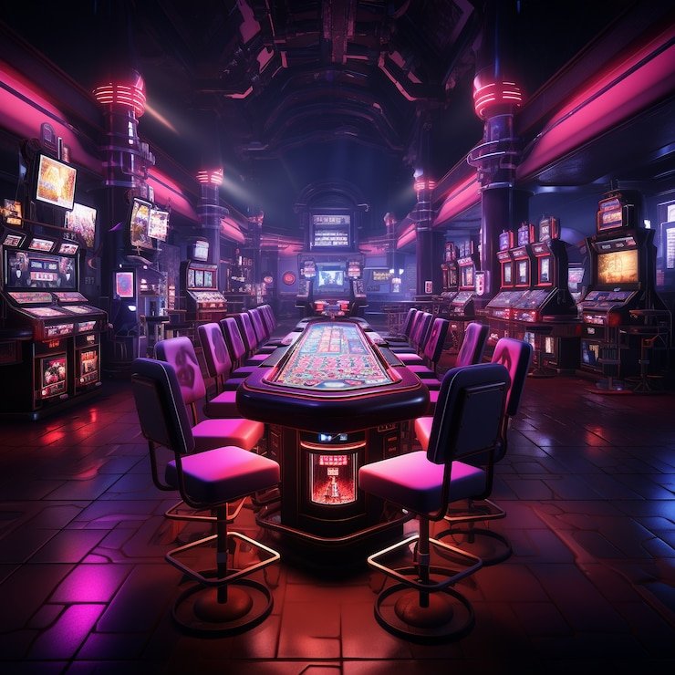 Studio kasino langsung Wild Coaster dengan dealer dan meja blackjack profesional